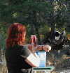 Butterfly with Crow