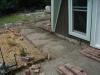 New patio area - west side