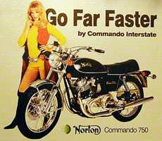 Old Norton advertising sign